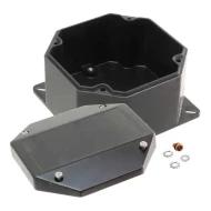 268802000 корпус, Fiberglass/Polyester, Black, IP66, UL94 V-0