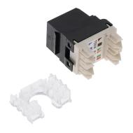 NK688MBL-Q вставка Keystone, RJ45, IDC, Cat6