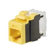NK6X88MYL модуль Keystone, Modular Jack 8p8c (RJ45, Ethernet), IDC, Cat6a
