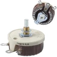 RJS50RE потенциометр поворотный, 50 Ом, 50 Вт, Wirewound, Linear