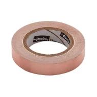 CCJ-18-201-0100 лента экранирующая, Shielding Tape, алюминиевая фольга, 16.5м, 25.4мм, 0.05мм