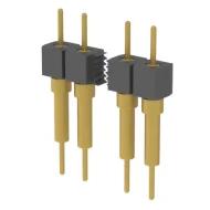 BBS-107-G-B прямоугольный соединитель, Header, 7 позиций, 2.54мм, Gold