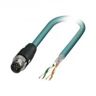 1408728 кабель сетевой, Ethernet CAT5, 4-позиционный, 10м, 4А