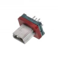 MUSBS-05-S-B-TH-TR разъем USB, USB - mini B, 5 контактов, 30В, 3.1А