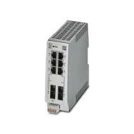 2702652 коммутатор управляемый, 8 портов RJ45, 10/100/1000 Мбит/с, 12 ~ 57В DC