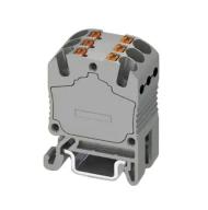 3002910 клеммный блок, DISTRIBUTION BLOCK GRAY, 6 позиций, 450В, 17.5А