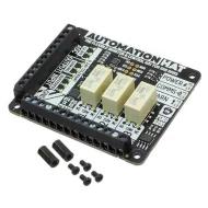 PIM213 плата расширения, Raspberry Pi, Interface, Automation, 3x реле 24В 2А, 3x АЦП 12-бит 0-24В