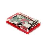 PIM341 корпус для плат тестирования и разработки, Raspberry Pi 2B, 3B, 3B+, акрил, красный