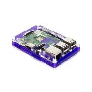 PIM344 корпус для плат, Raspberry Pi 2B, 3B, 3B+, 99x66x15мм, акрил, фиолетовый