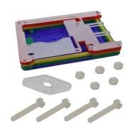 PIM465 корпус для плат, Raspberry Pi 4, акрил, 99x66x15мм