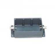 2902 коробка, Metal, Aluminum, Blue, EMI Shielded