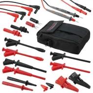 6173A комплект измерительных проводов, Industrial Test Lead Set, Alligator Clips, Spade Lugs, Test Clips