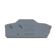 1SNK705911R0000 аксессуар для клеммных блоков, торцевая крышка, PI-Spring Terminal Blocks, серый