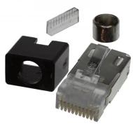 937-SP-361010-A161 модульный разъем, Plug, 10p10c (RJ50), экранированный, 1.5А, 150В