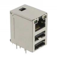 C893-1AX1-E1 разъем модульный, RJ45 с USB A, 1 порт, 10/100 Base-T