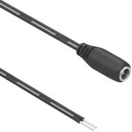 10-03137 кабельная сборка, Jack to Wire Leads, 1.83м, 5.5x2.5мм, 18 AWG