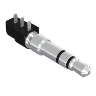 54-00036 аудио разъем, Phone Plug, Male, Stereo, 3.50мм