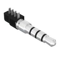 54-00035 аудио разъем, Phone Plug, Stereo, 3.50мм, 4 контакта