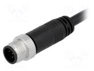 M12A-05BMMM-SL8D01 кабельная сборка, M12, 5-контактный, IP68/IP69K, 1.00м
