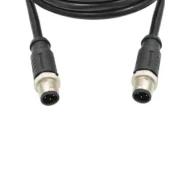 M12A05ML-12AML-SBA05 кабельная сборка, M12, 5 позиций, IP68/IP69K, 500мм