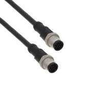 M12A12ML-12AML-SD002 кабельная сборка, M12, 12-контактный, IP68/IP69K