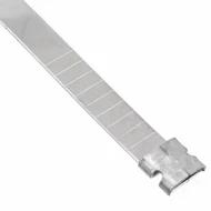 R85049/128-1 аксессуар для разъемов, Termination Band, сталь, плоский, серебристый