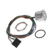 AVC22LAIOFE13T5A04 переключатель кнопочный, емкостный, антивандальный, 24В, 1А