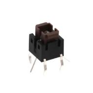 FSMIJ62BR04 переключатель тактовый, SPST-NO, 0.05А, 12В, с подсветкой