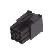 1-172169-9 корпус разъема, Mini-Universal MATE-N-LOK, 9 позиций, 4.2мм шаг, 600В DC