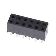 1-2314812-2 прямоугольный соединитель, Receptacle, 12 позиций, 2А, 125В