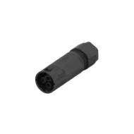 1-2379239-1 соединитель, NECTOR T, INLINE SOCKET, CRIMP, 3 позиции, IP67/IP68