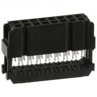 1658620-3 разъем, Receptacle, 16 позиций, 2.54мм шаг, IDC