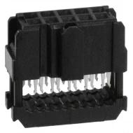 1658621-1 соединитель, IDC, 10 позиций, 2 ряда, 26-28 AWG