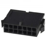 1-794615-4 прямоугольный разъем питания, Micro MATE-N-LOK, 14 позиций, 3мм шаг, 250В