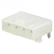 2029150-4 прямоугольный разъем питания, Header, Plug, 4 позиции, 600В, 9А