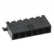2-1445050-6 разъем прямоугольный, Micro MATE-N-LOK, 6 позиций, 3мм, 250В
