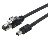 2-2205133-1 кабель-переходник, Industrial Mini Type 1 - RJ45, 8p8c, 500мм