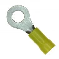 2-34855-1 клемма кольцевая, Circular, 1/4 Stud, 10-12 AWG, Insulated