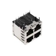 ARJM22A1-547-NN-EW2 модульный разъем, RJ45, 4 порта, 10/100/1000 Base-T