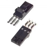 5-103957-2 разъем, Receptacle, 3 позиции, 2.54мм шаг, 267В, 3А
