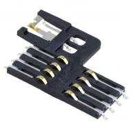 5145323-1 разъем для смарт-карт, Smart Card, 8 позиций, 0.2 А, 2.54 мм