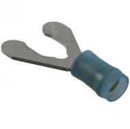 52939 клемма-пластина, CONN SPADE TERM, 14-16AWG, #1/4 Stud, общая длина 26.24мм