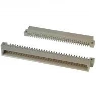 536052-5 разъем DIN 41612, Plug, Male Pins, 64 позиции, 2 ряда, Gold