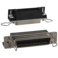 5555119-1 разъем centronics, Receptacle, 36 позиций, 2 ряда, Gold