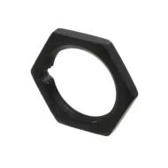 UTL10NUT, гайка шестигранная, размер вставки 10, алюминиевый сплав, черный