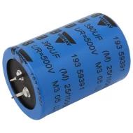 MAL219367121E3 конденсатор алюминиевый электролитический, 120мкФ, 450В, 630мОм, Polar