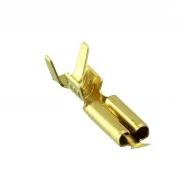 626042-1 клемма, FASTON 110, гнездо, 0.110" (2.79мм) ширина, 15-20 AWG