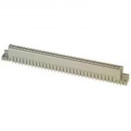 650861-5 разъем DIN 41612, Receptacle, 64 позиции, 2 ряда, Gold