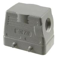 H10B-TS-PG16 корпус разъема, Hood, Side Entry, 10B, PG16