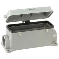H24B-SDR-BO-PG21 корпус разъема, Base - Box Mount, Side Entry, размер 24B, PG21